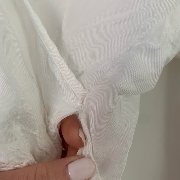 Aritzia Silk Crop Top - Picture 5 of 6